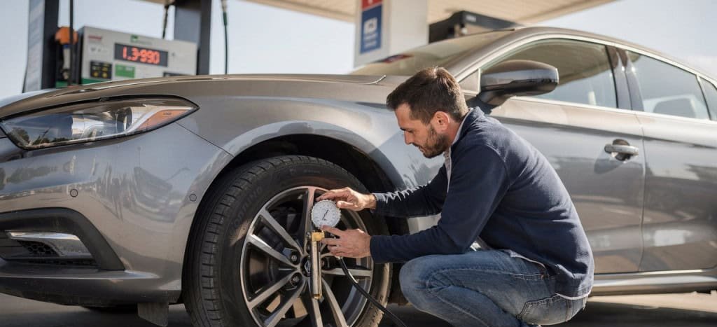 Pressão correta dos pneus reduz gasto de gasolina em 20% - Imagem do artigo