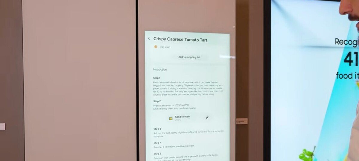 Geladeira Samsung IA estreia com Gemini na CES 2026 - Imagem do artigo original