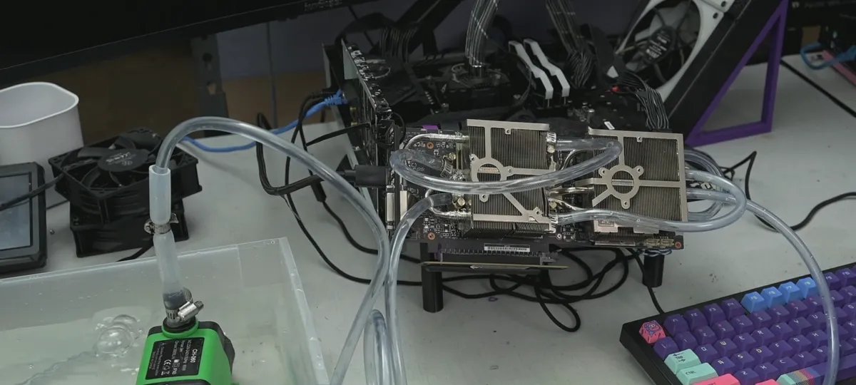 RTX 2060 chega a 13 °C após mod de watercooler caseiro - Imagem do artigo