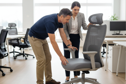 Cadeira Ergonômica Astra Pro com Ajustes 3D que Transforma Qualquer Setup