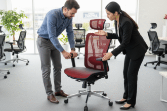 Cadeira Ergonômica DT3 Moira o Padrão de Conforto e Durabilidade!